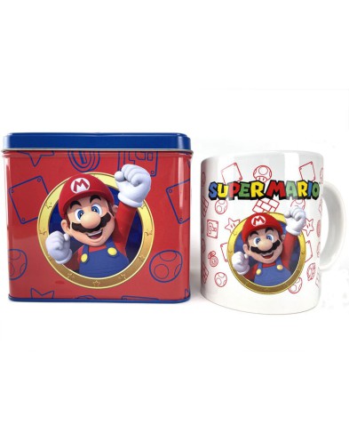 Set Taza Hucha Mario Super Mario Bros Nintendo