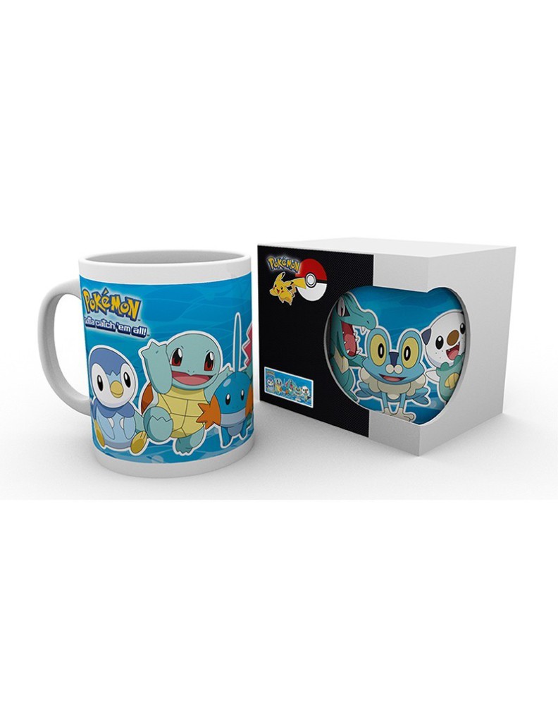 POKEMON TAZA 320 ML WATER STARTERS