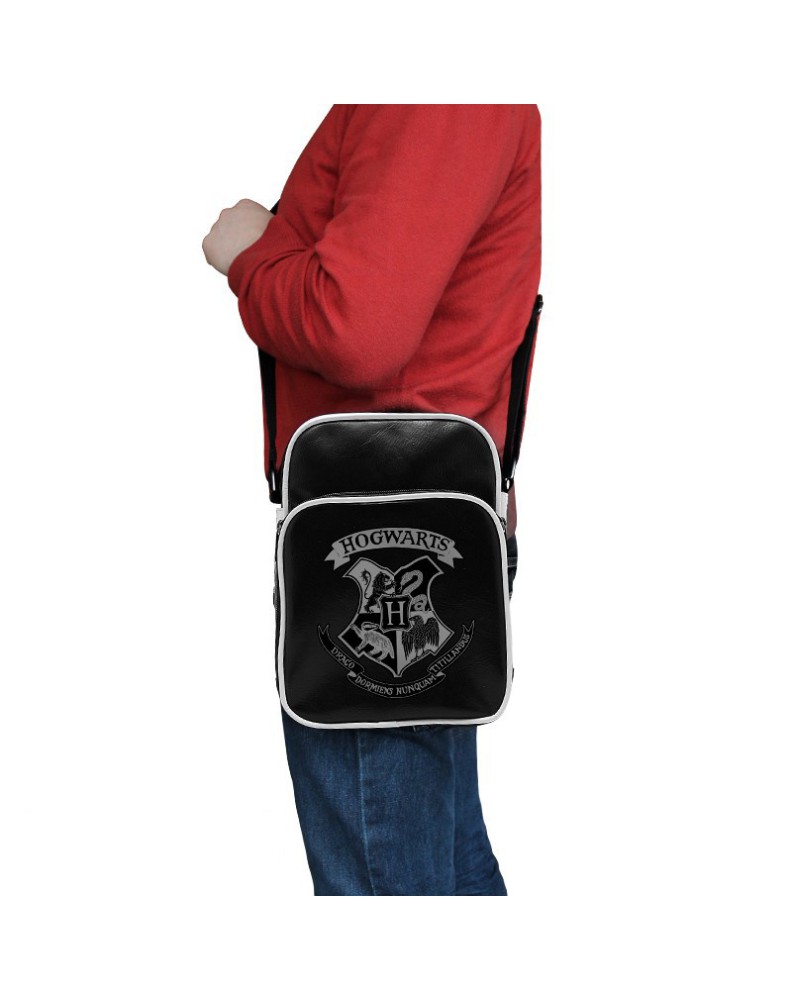 HARRY POTTER - Messenger Bag -Hogwarts- - Vinyl Small Size - Hook View 3