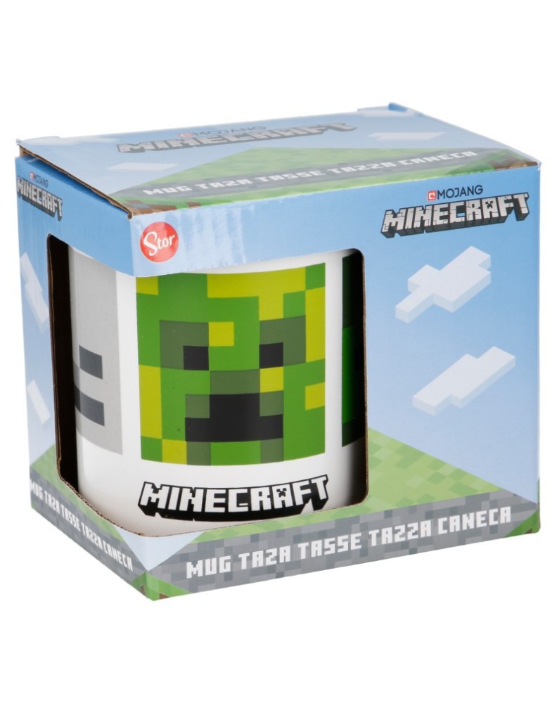 Taza cerámica 325ml en caja regalo de Minecraft - Regaliz Distribuciones  Español