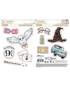 HARRY POTTER - STICKERS - 16X11CM/ 2 PLANCHES - MAGICAL OBJECTS