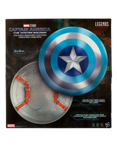 ESCUDO CAPITÁN AMERICA SIGILO REPLICA 60 CM MARVEL LEGENDS WINTER SOLDIER Vista 3