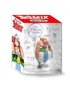 OBELIX BOCADILLO ME ENOJO FIGURA RESINA 25 CM ASTERIX Vista 2