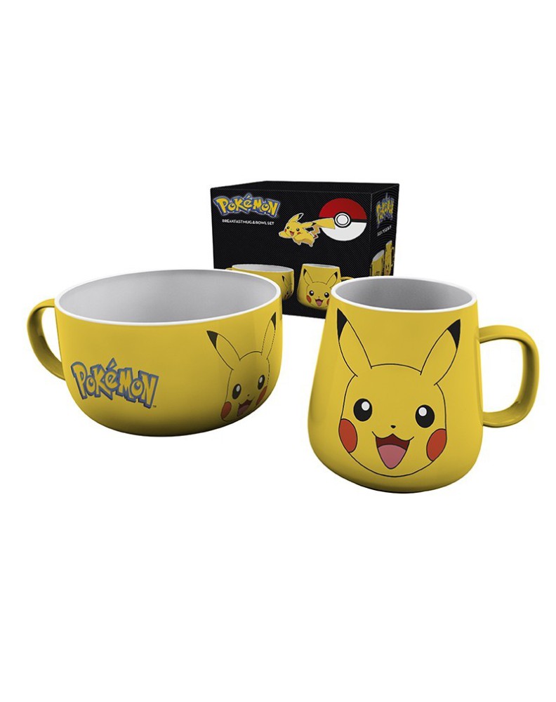 PACK DE DESAYUNO PIKACHU POKEMON