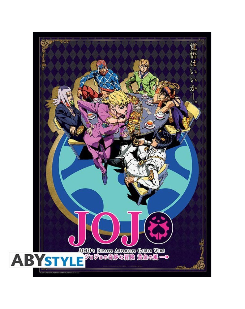 JOJO'S BIZARRE ADVENTURE - POSTER "GOLDEN WIND" (52X38)