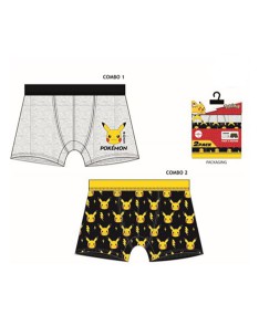 PACK 2 BOXERS ADULTO POKEMON EV8705.E00