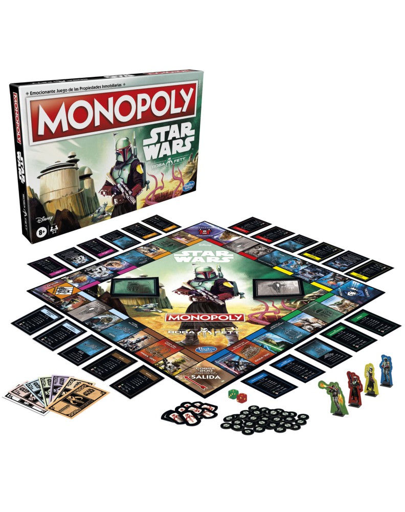 MONOPOLY STAR WARS BOBA FETT F20135L0 (ESPAÑOL)