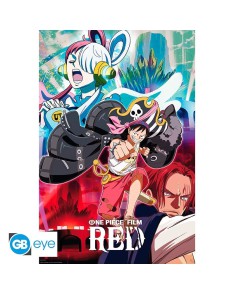 ONE PIECE: ROJO - PÓSTER «CARTEL DE PELÍCULA» (91.5X61)