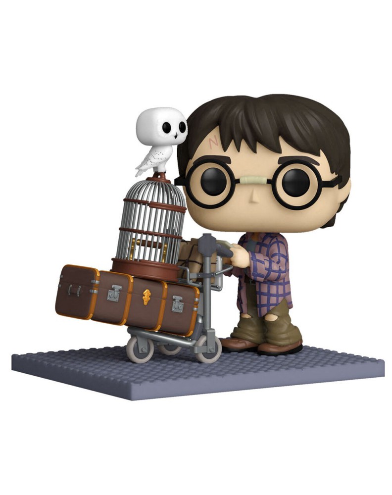 POP FIGURE HARRY POTTER ANNIVERSARY HARRY PUSHING TROLLEY