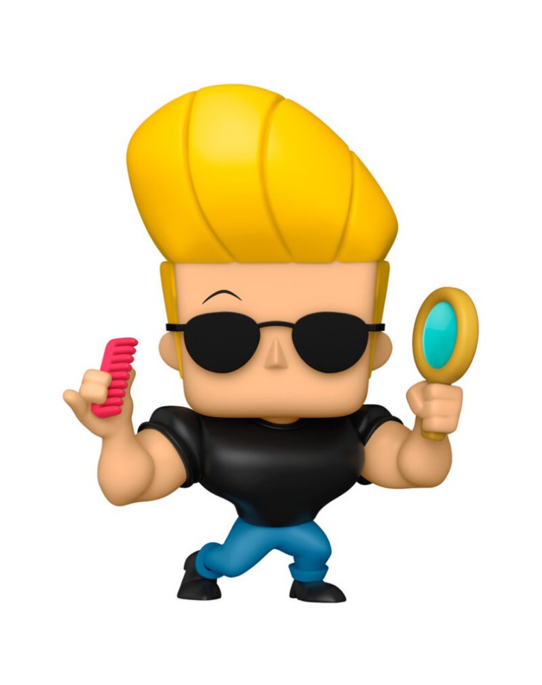 FIGURA POP CARTOON NETWORK JOHNNY BRAVO - JOHNNY WITH MIRROR AND COMB