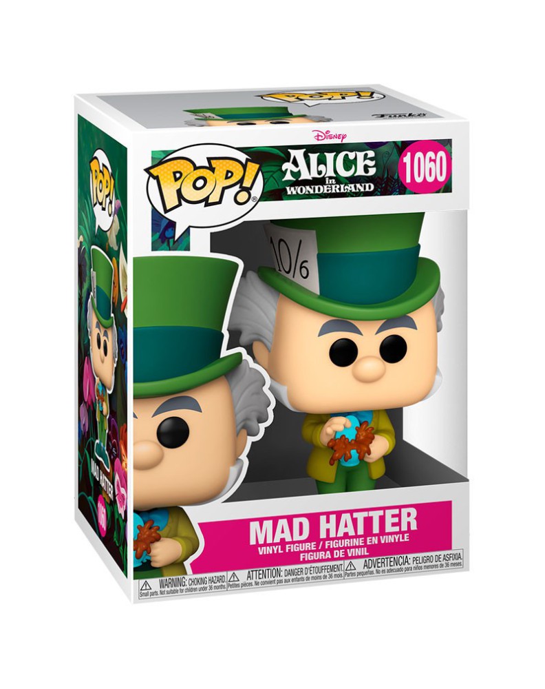 FIGURA POP DISNEY ALICIA EN EL PAIS DE LAS MARAVILLAS MAD HATTER