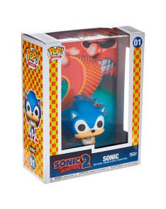 SONIC THE HEDGEHOG 2 POP! GAME COVER VINYL FIGURA SONIC HEO EXCLUSIVE 9 CM