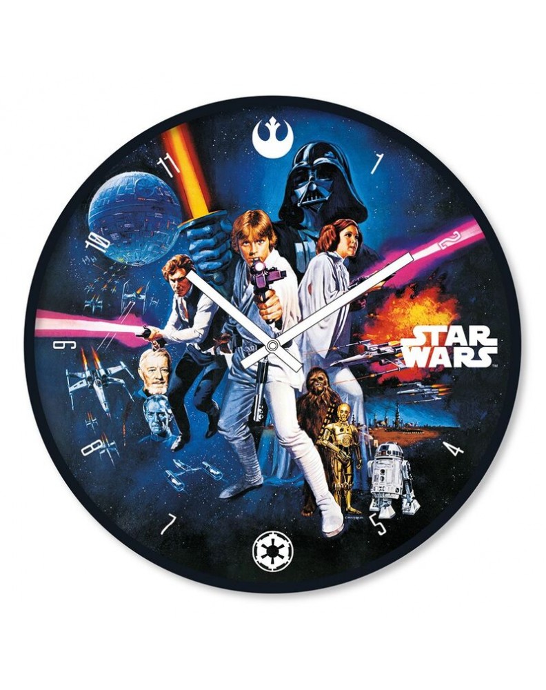 Reloj de pared online star wars