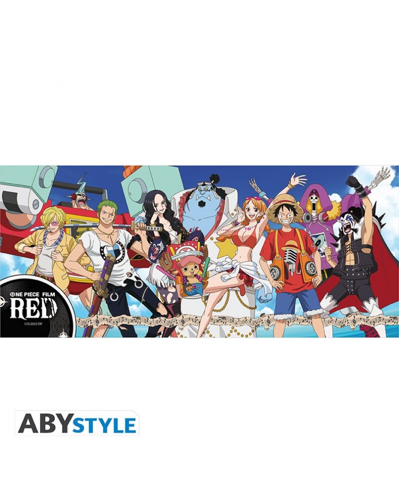 ONE PIECE MOVIE MUG: RED CHARACTERS