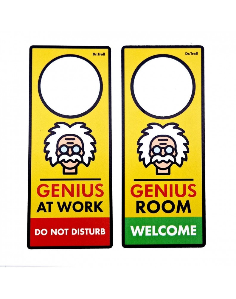 SEÑAL PARA POMO DE PUERTA GENIUS WORK ROOM