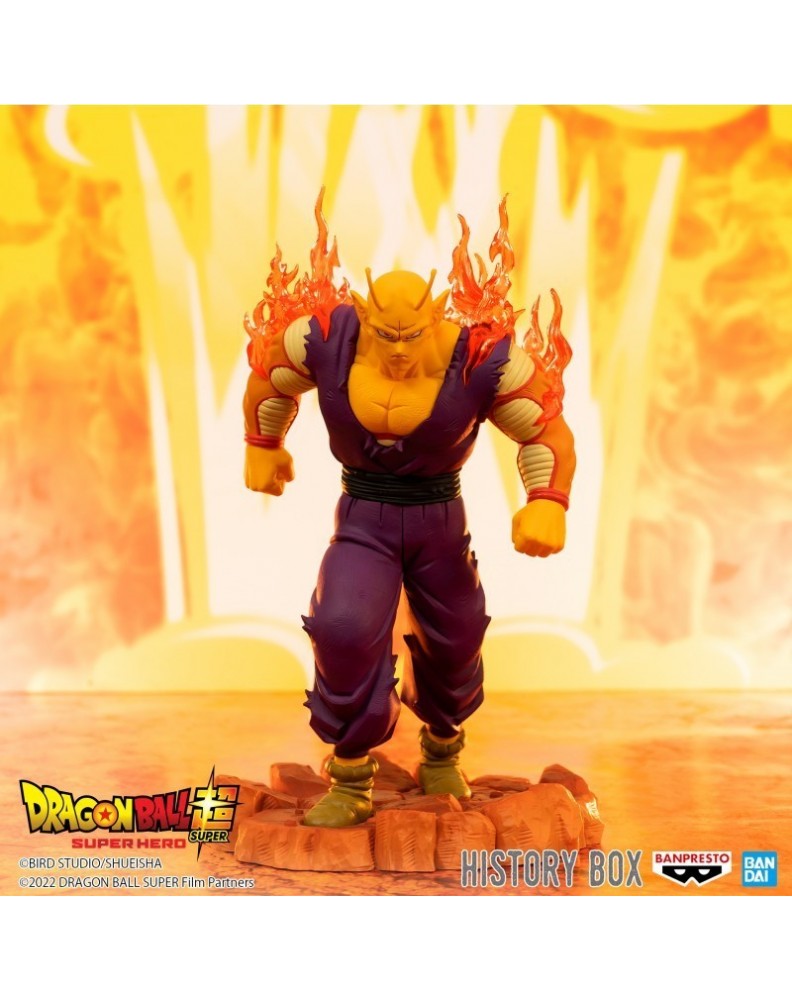 FIGURA BANPRESTO DRAGON BALL SUPER SUPER HERO HISTORY BOX PICCOLO VOL.7 14CM