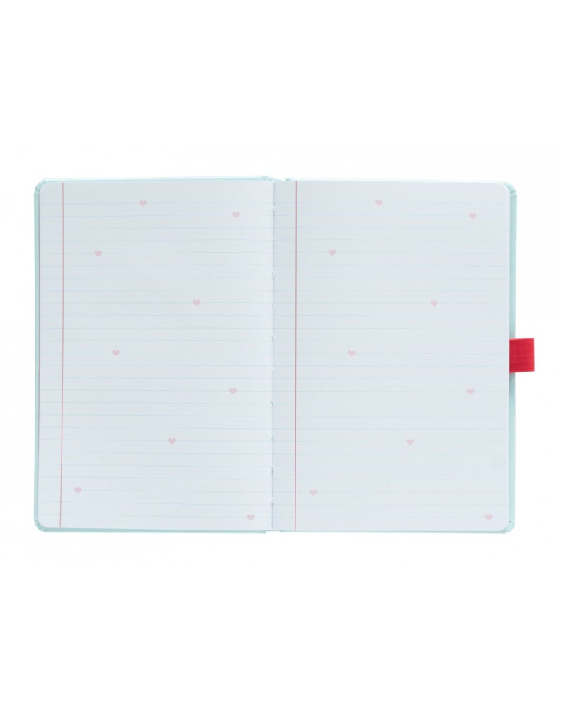 CUADERNO PREMIUM A5 CON BOLIGRAFO PROYECTOR PUSHEEN PURRFECT LOVE COLLECTION