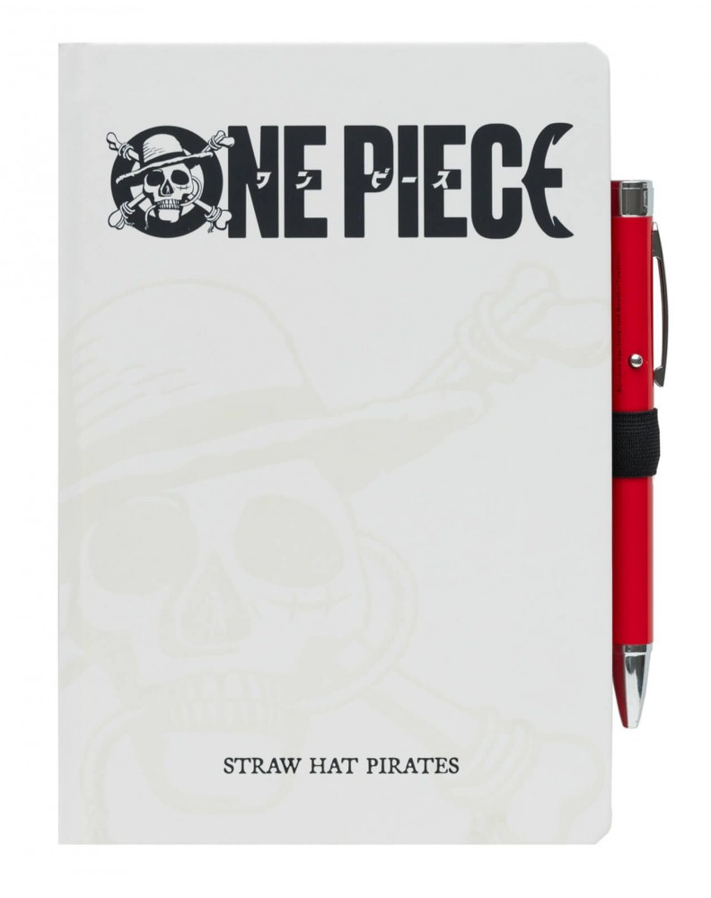 CUADERNO PREMIUM A5 CON BOLIGRAFO PROYECTOR ONE PIECE NETFLIX