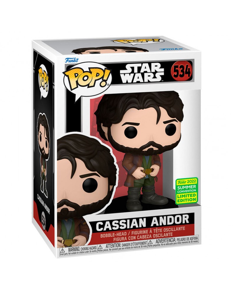 FUNKO POP STAR WARS: ANDOR- CASSIAN ANDOR (SUMMER CONVENTION 2022)