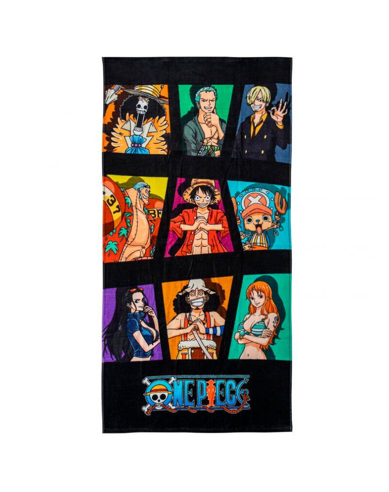 PREMIUN-ONE PIECE COTTON TOWEL- STRAWHAT CREW 70 X 140 CM