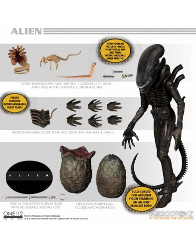 ALIEN FIGURA 18 CM ALIEN THE ONE:12 COLLECTIVE