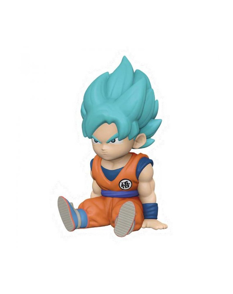 SON GOKU SUPER SAIYAN BLUE HUCHA DRAGON BALL PLASTOY