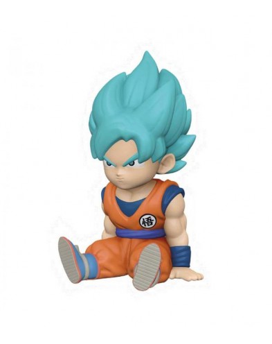 SON GOKU SUPER SAIYAN BLUE HUCHA DRAGON BALL PLASTOY