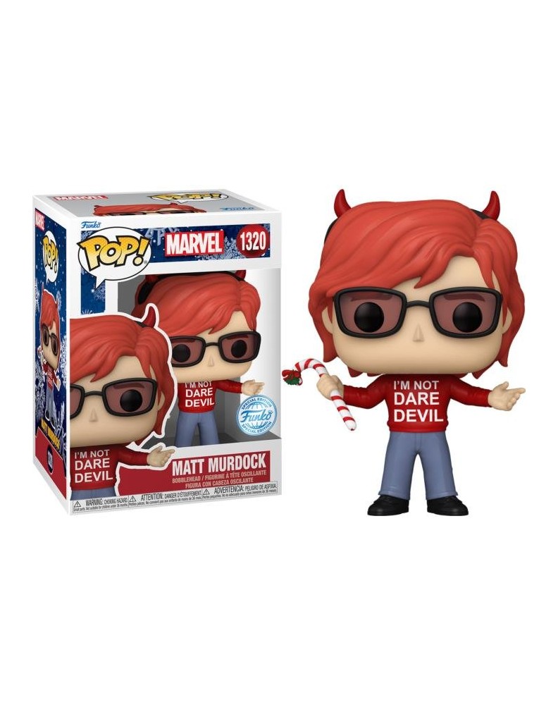 FUNKO POP! MARVEL: "I'M NOT" DAREDEVIL - SMARTOYS EXCLUSIVE - CONFIDENTIAL