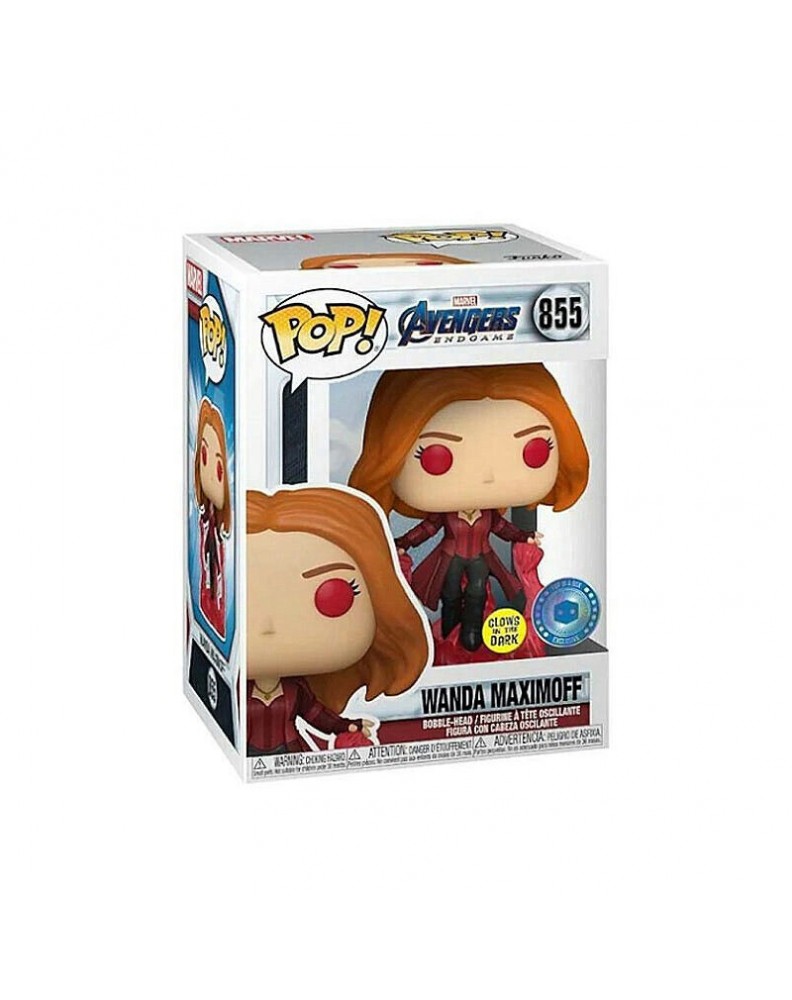 POP! AVENGERS 4: ENDGAME 855 - WANDA MAXIMOFF GLOWS IN THE DARK SPECIAL EDITION