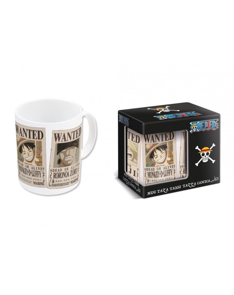 TAZA CERAMICA 325 ML EN CAJA REGALO ONE PIECE