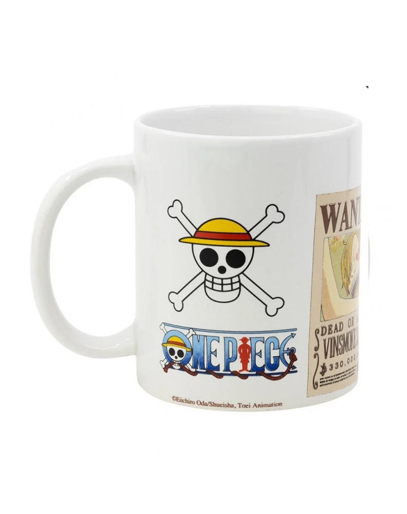 TAZA CERAMICA 325 ML EN CAJA REGALO ONE PIECE