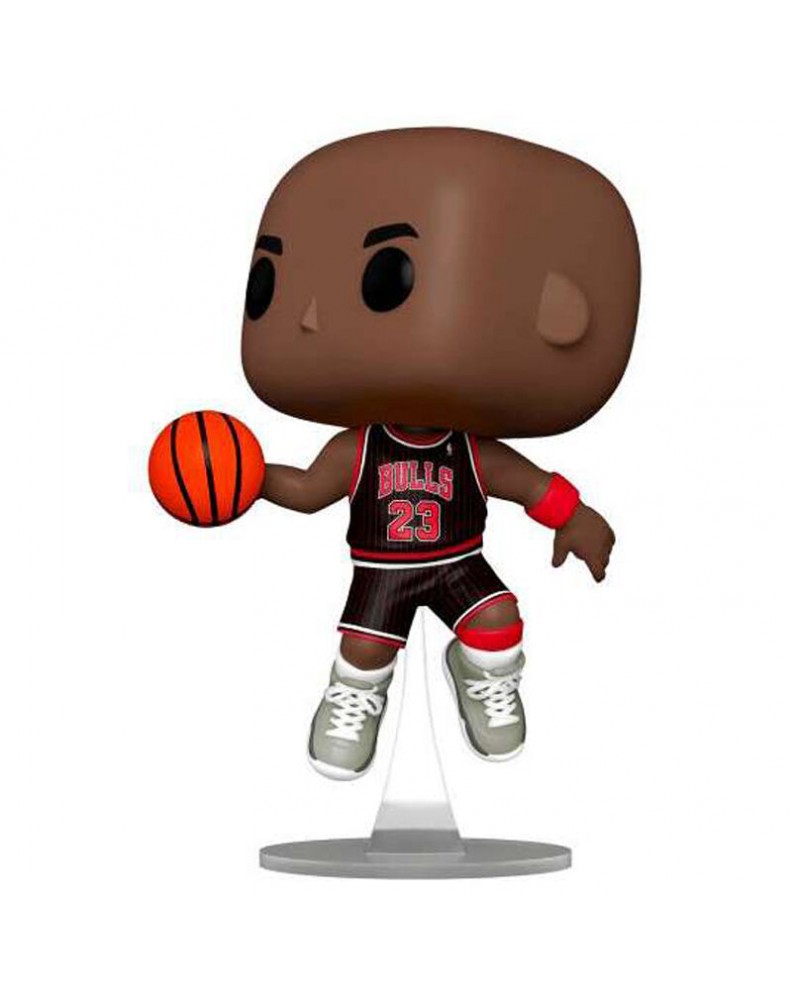 NBA LEGENDS POP! SPORTS VINYL FIGURE BULLS- MICHAEL JORDAN W/JORDANS (BLK PINSTR