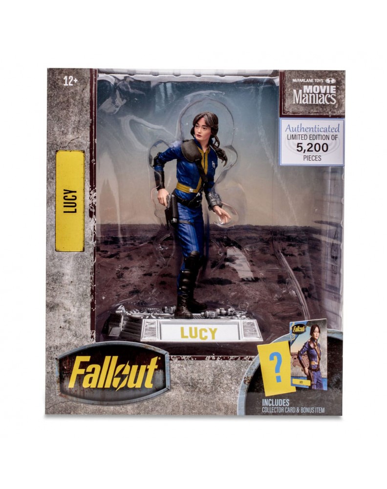 FALLOUT MOVIE MANIACS LUCY FIGURE (GOLD LABEL) 15 CM