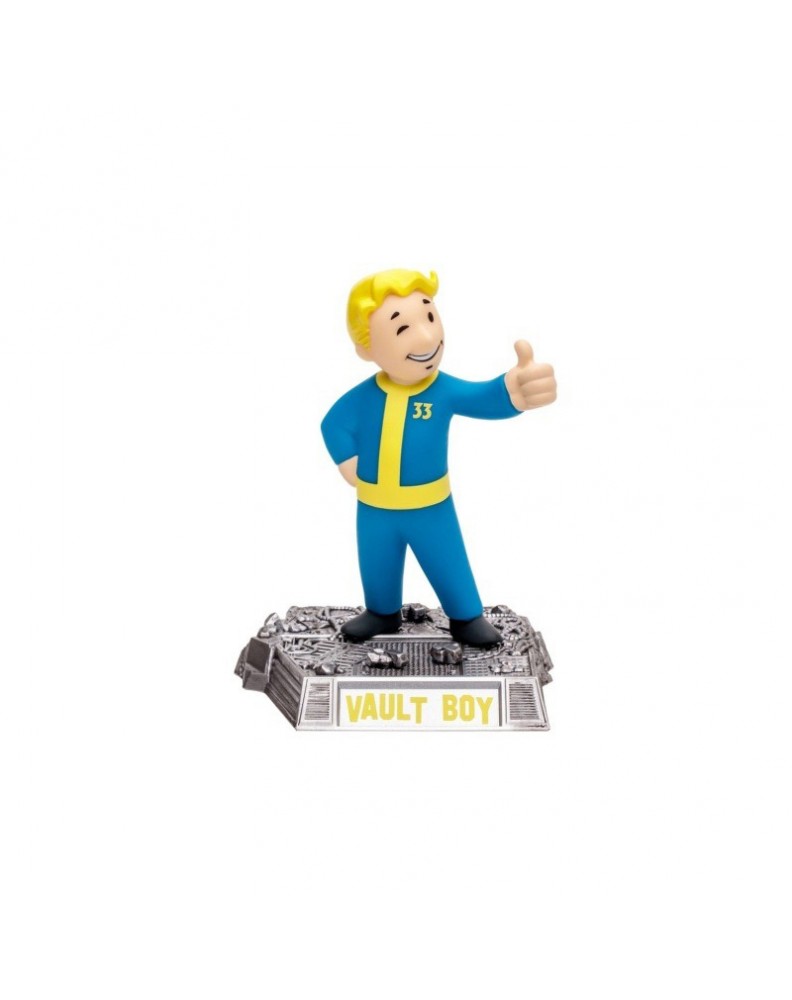 FALLOUT MOVIE MANIACS VAULT BOY FIGURE (GOLD LABEL) 15 CM