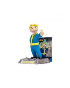 FIGURA FALLOUT MOVIE MANIACS VAULT BOY (GOLD LABEL) 15 CM