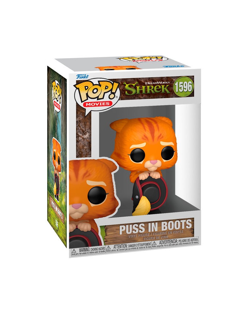 FUNKO POP DREAMWORKS SHREK 30 ANIVERSARIO EL GATO CON BOTAS 81175