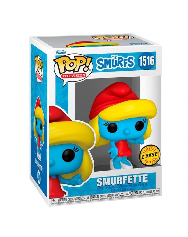 FUNKO POP-SERIES TV-SMURFS PITUFOS-PITUFINA-CHASE-