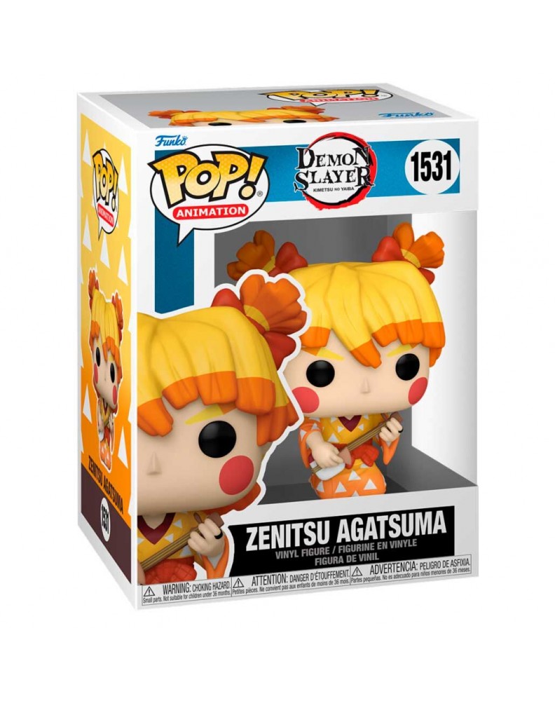 FUNKO POP DEMON SLAYER ZENITSU AGATSUMA VESTIDO COMO CHICA 75575