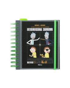 SCHOOL AGENDA 2024/2025 DAY PAGE M 11 MONTHS RICK & MORTY