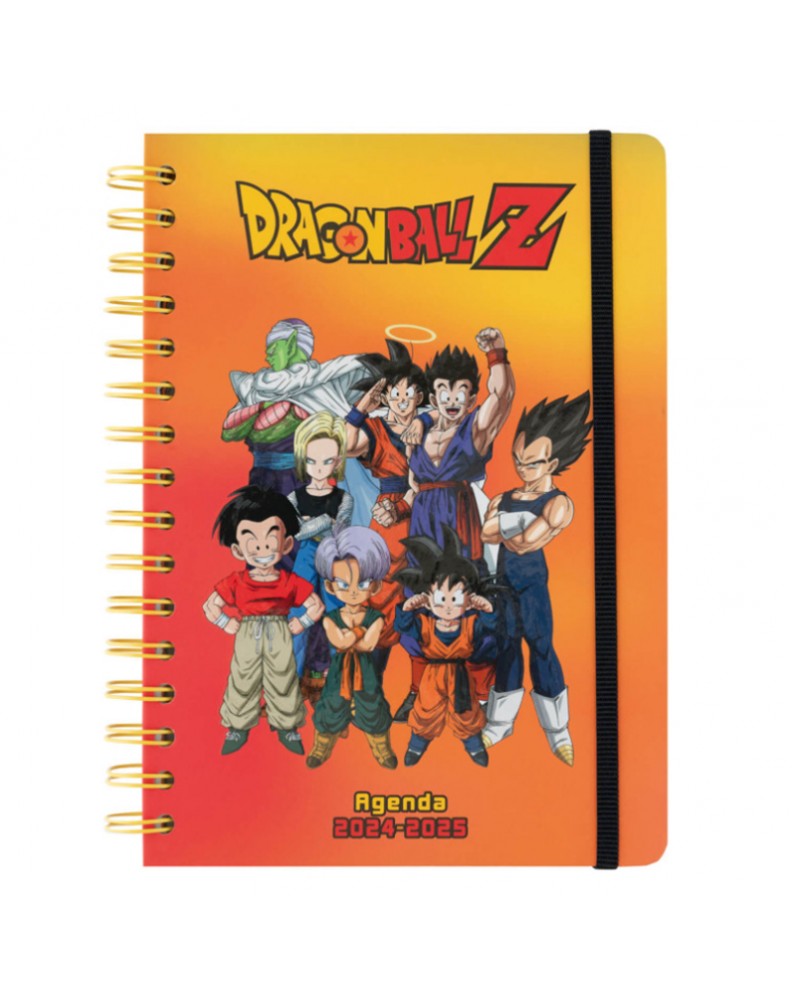 AGENDA ESCOLAR 2023/2024 SEMANA VISTA A5 12 MESES DRAGON BALL