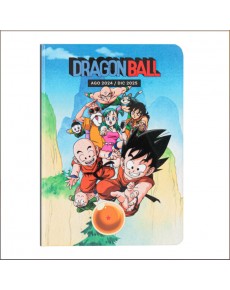 AGENDA ESCOLAR 2023/2024 SEMANA VISTA POCKET 17 MESES DRAGON BALL