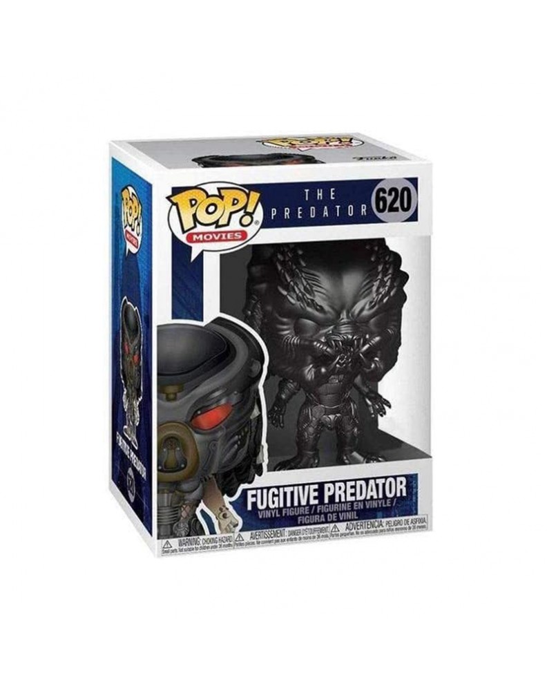 FUNKO POP THE PREDATOR-FUGITIVE PREDATOR GUN METAL- METALLIC