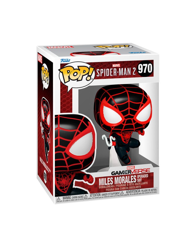 FUNKO POP MARVEL GAMERVERSE SPIDER-MAN 2 MILES MORALES UPGRADED SUIT 76108 