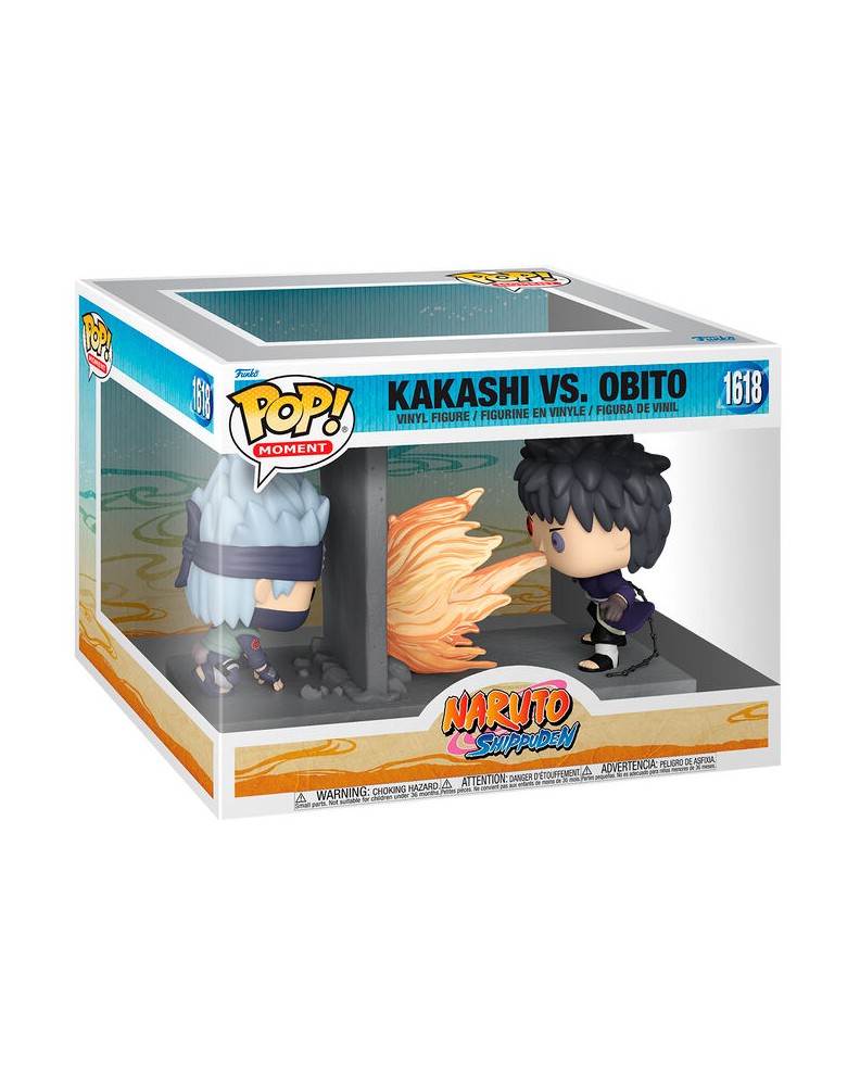 FUNKO POP MOMENT! NARUTO SHIPPUDEN KAKASHI VS OBITO UCHIHA 80256 