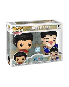 FUNKO POP! ONE PIECE - LUFFY & FOXY 2-PACK (EXCLUSIVE)