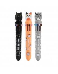 10 COLORS CAT PEN