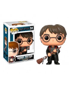 FUNKO POP! HARRY POTTER WITH BROOM AND PEN 