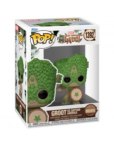 FUNKO POP MARVEL: WE ARE GROOT GROOT COMO CAPITAN AMERICA 79515