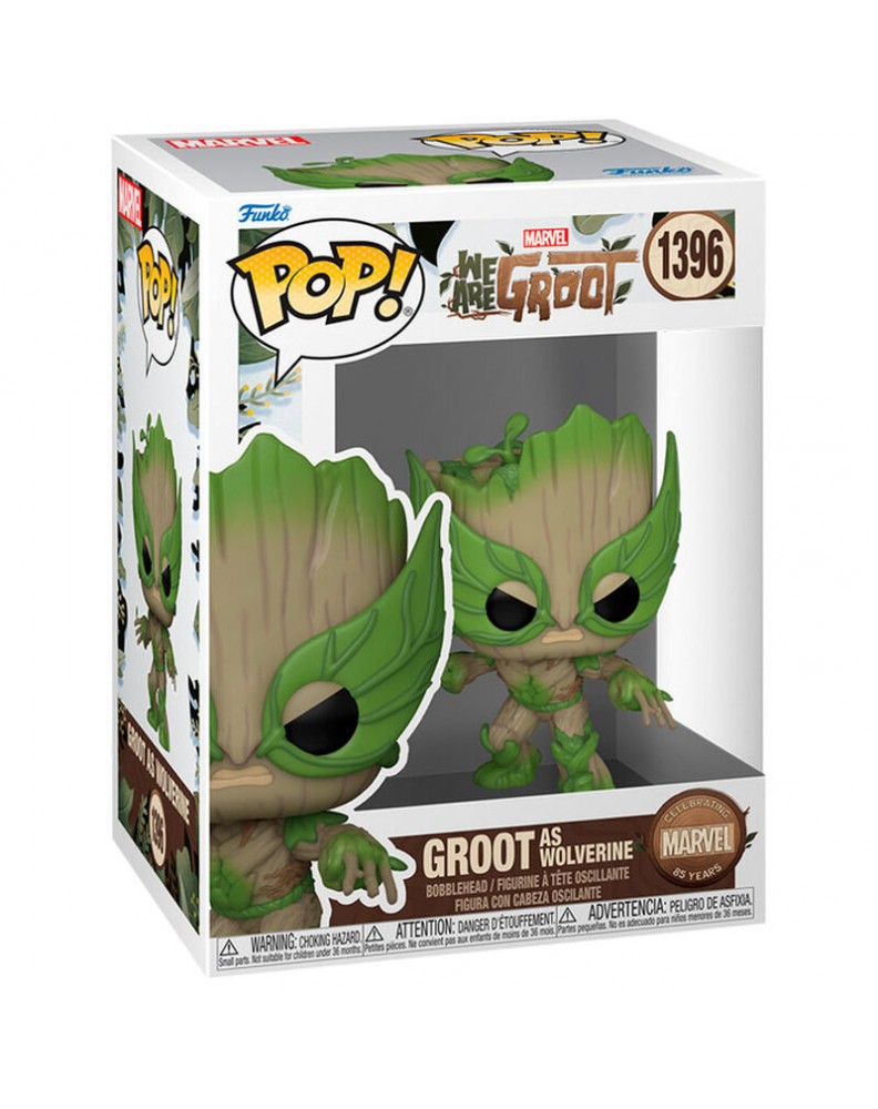 FUNKO POP MARVEL: WE ARE GROOT GROOT COMO LOBEZNO 79519