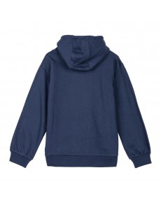 CHILDREN'S SWEATSHIRT WITH STITCH HOOD - COTTON BRUSHED